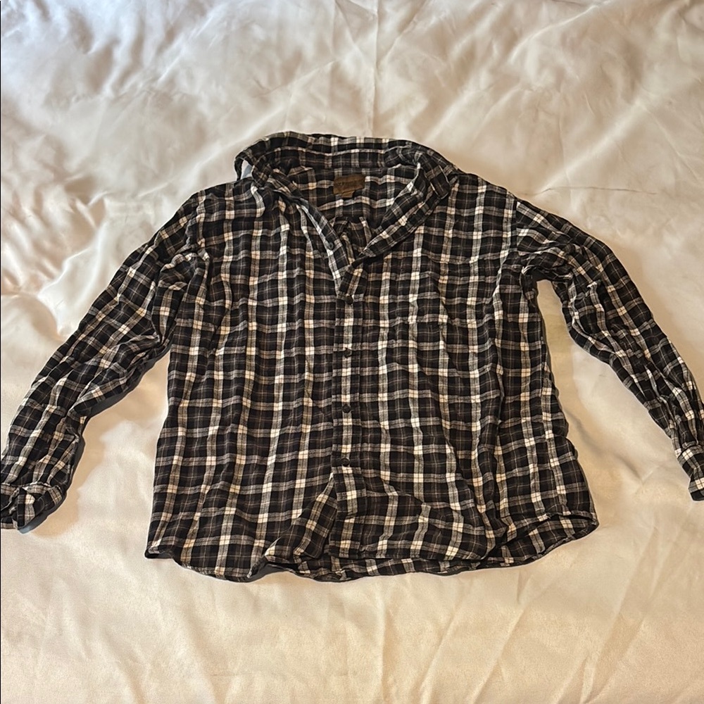 St. John's Bay Plaid Button-Down Shirt